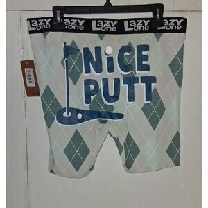 Lazy Zone Nice Putt Mens Golf Boxers Sz XL